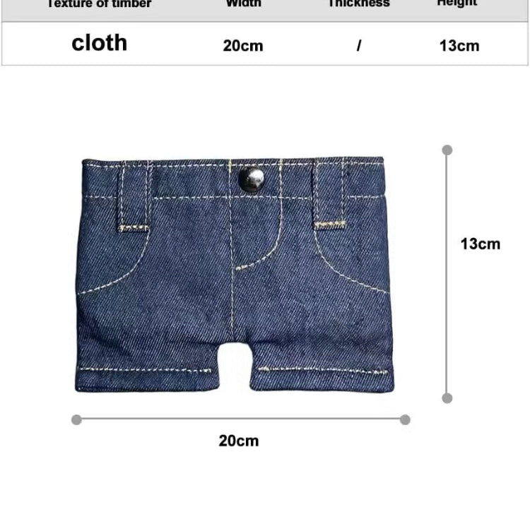 Pickoos Pocket Pants Mini jeans Wallet,Slim CompactBifold Pocket Purse,Portable Retro Pants StyleWallets,Funny Folding Card Holder with CardSlots,for Cards Keys or Cash, Small Travel Wallet